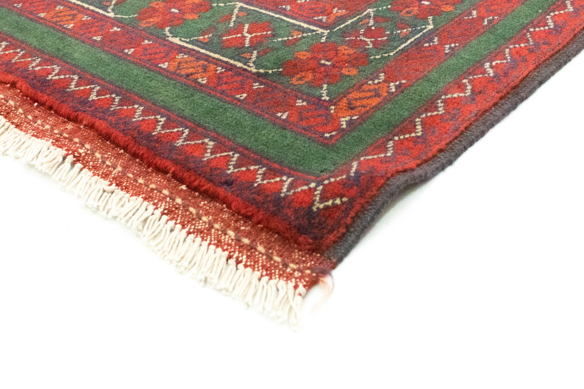 Afghan Rug - Kunduz - 190 x 150 cm - red