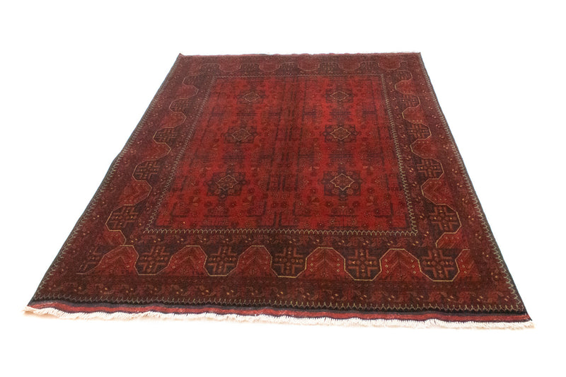 Afghan Rug - Kunduz - 206 x 149 cm - red
