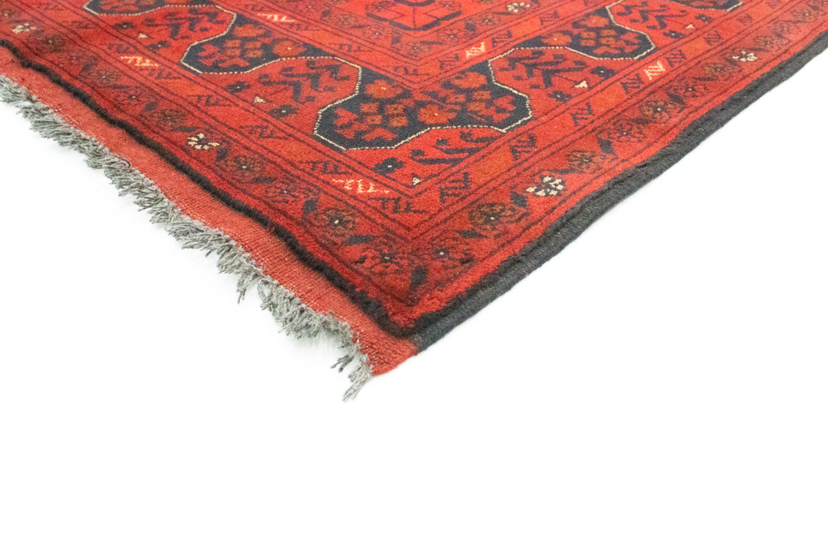 Afghan Rug - Kunduz - 156 x 105 cm - red