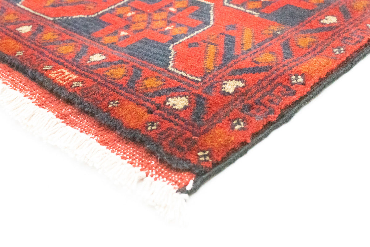 Afghan Rug - Kunduz - 154 x 100 cm - red
