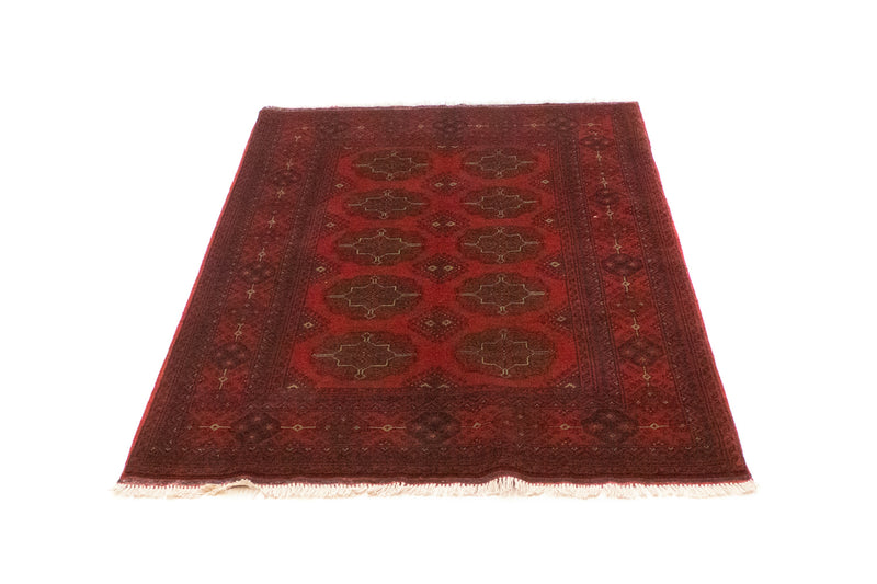 Afghan Rug - Kunduz - 151 x 102 cm - red