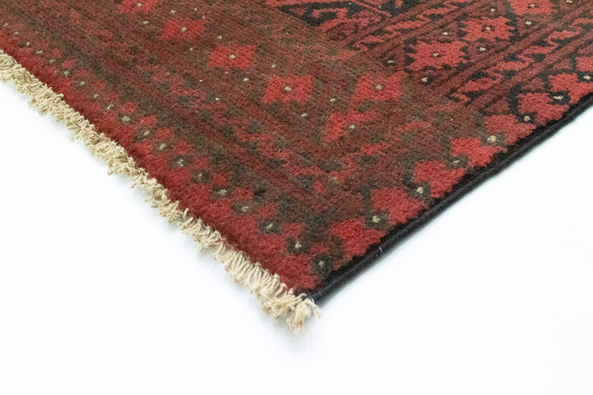 Afghan Rug - Filpa - 391 x 299 cm - dark red