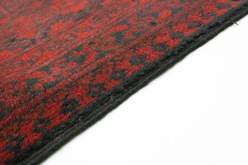 Afghan Teppich - Filpa 329 x 250 cm - dunkelrot