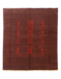 Afghan Rug - Filpa - 194 x 152 cm - red