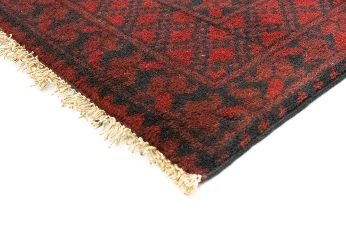 Afghan Rug - Filpa - 194 x 151 cm - red