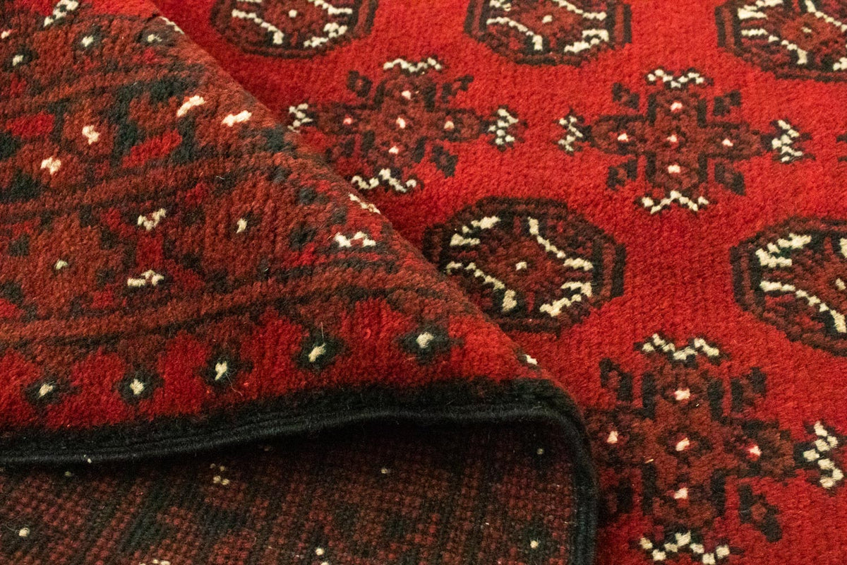 Afghan Rug - Filpa - 192 x 101 cm - red