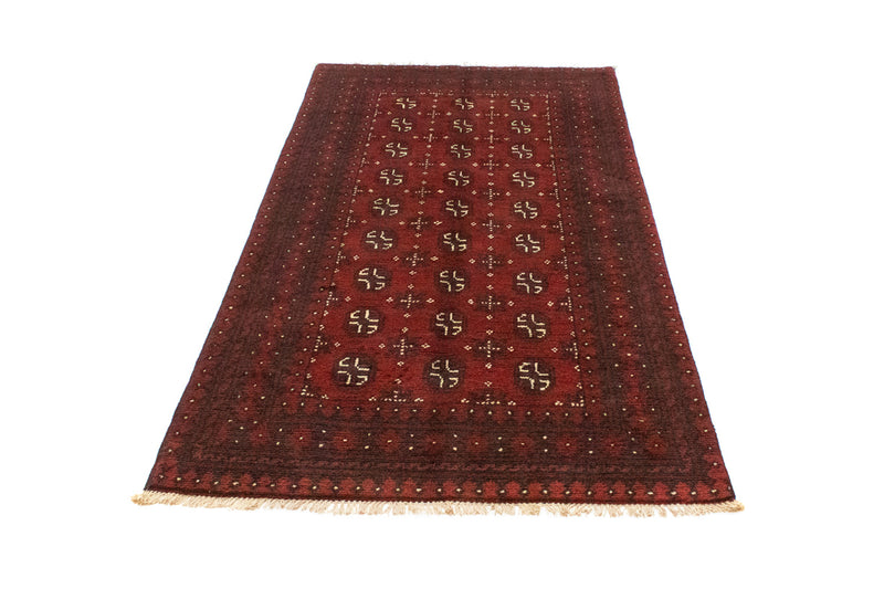 Afghan Rug - Filpa - 191 x 100 cm - red