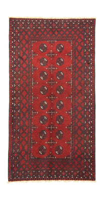 Afghan Rug - Filpa - 192 x 99 cm - red