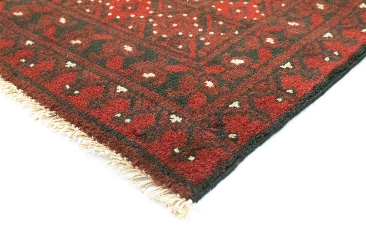Afghan Rug - Filpa - 195 x 96 cm - red