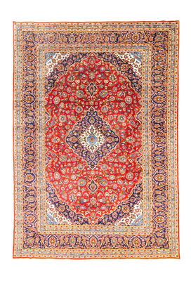 Perser Rug - Keshan - 362 x 251 cm - dark red