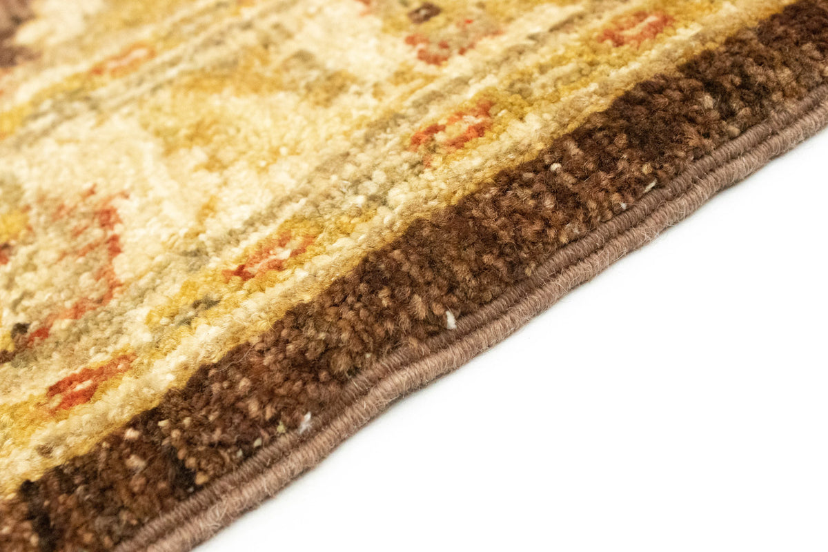 Runner Ziegler Rug - 385 x 90 cm - dark brown