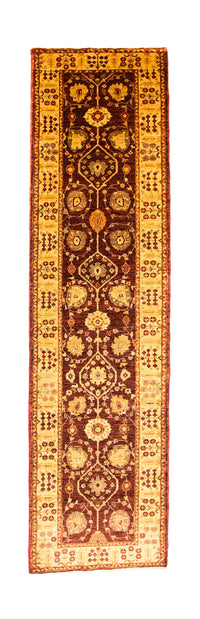 Runner Ziegler Rug - 347 x 81 cm - dark brown