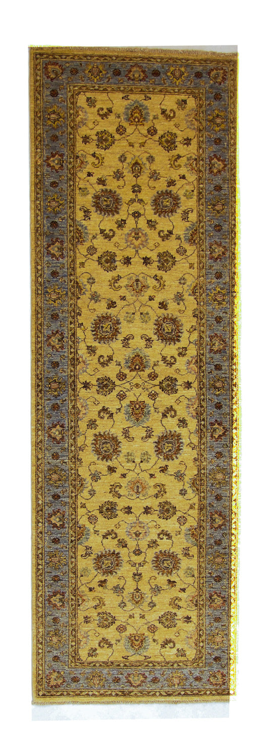 Runner Ziegler Rug - 250 x 80 cm - mustard yellow