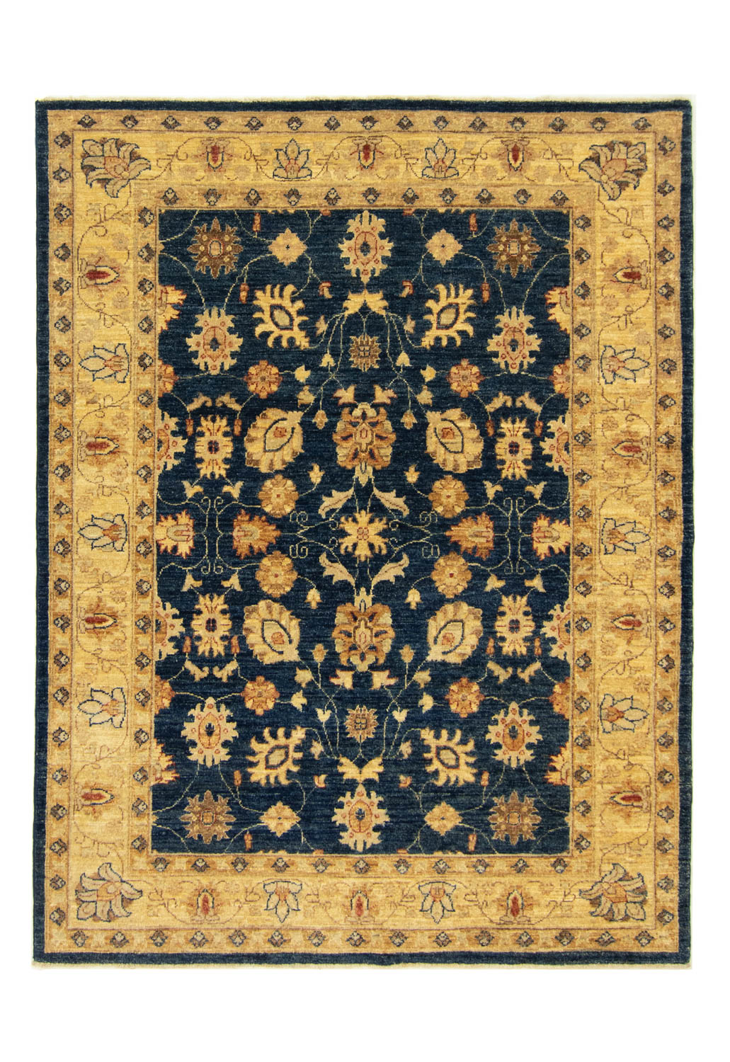 Ziegler Rug - 195 x 148 cm - blue