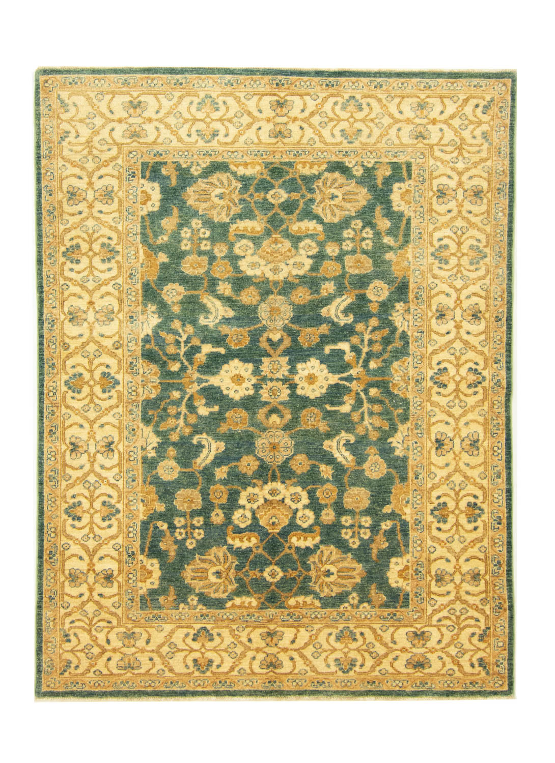 Ziegler Rug - 190 x 145 cm - green