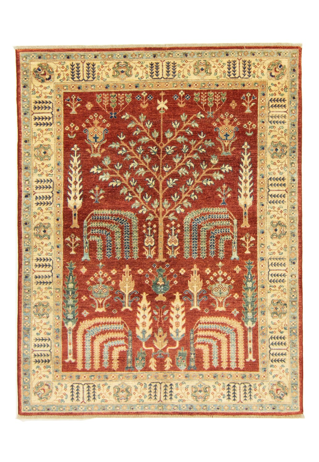 Ziegler Rug - 184 x 147 cm - red