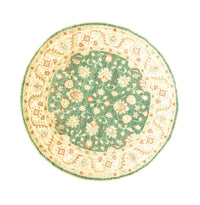 Ziegler Rug round  - 160 x 160 cm - green