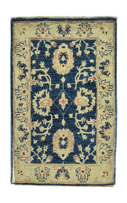 Ziegler Rug - 96 x 62 cm - dark blue