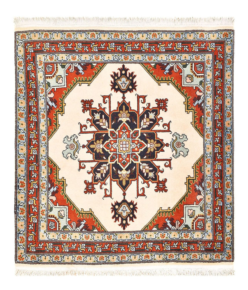 Perser Rug - Nomadic square  - 105 x 100 cm - cream