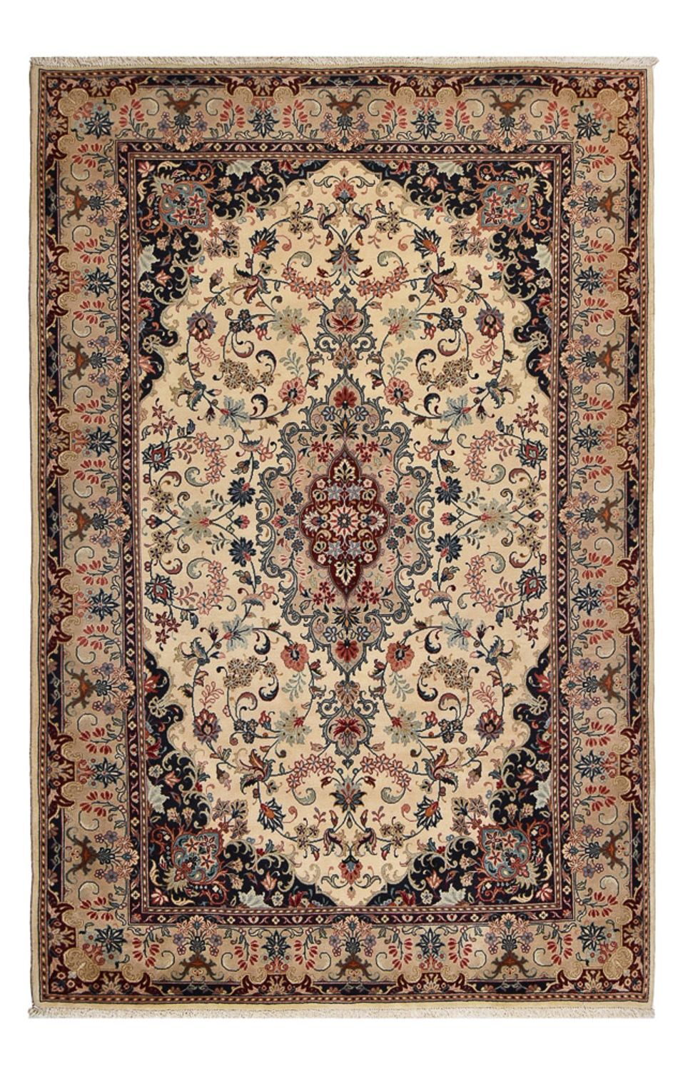 Perser Rug - Keshan - 302 x 197 cm - beige