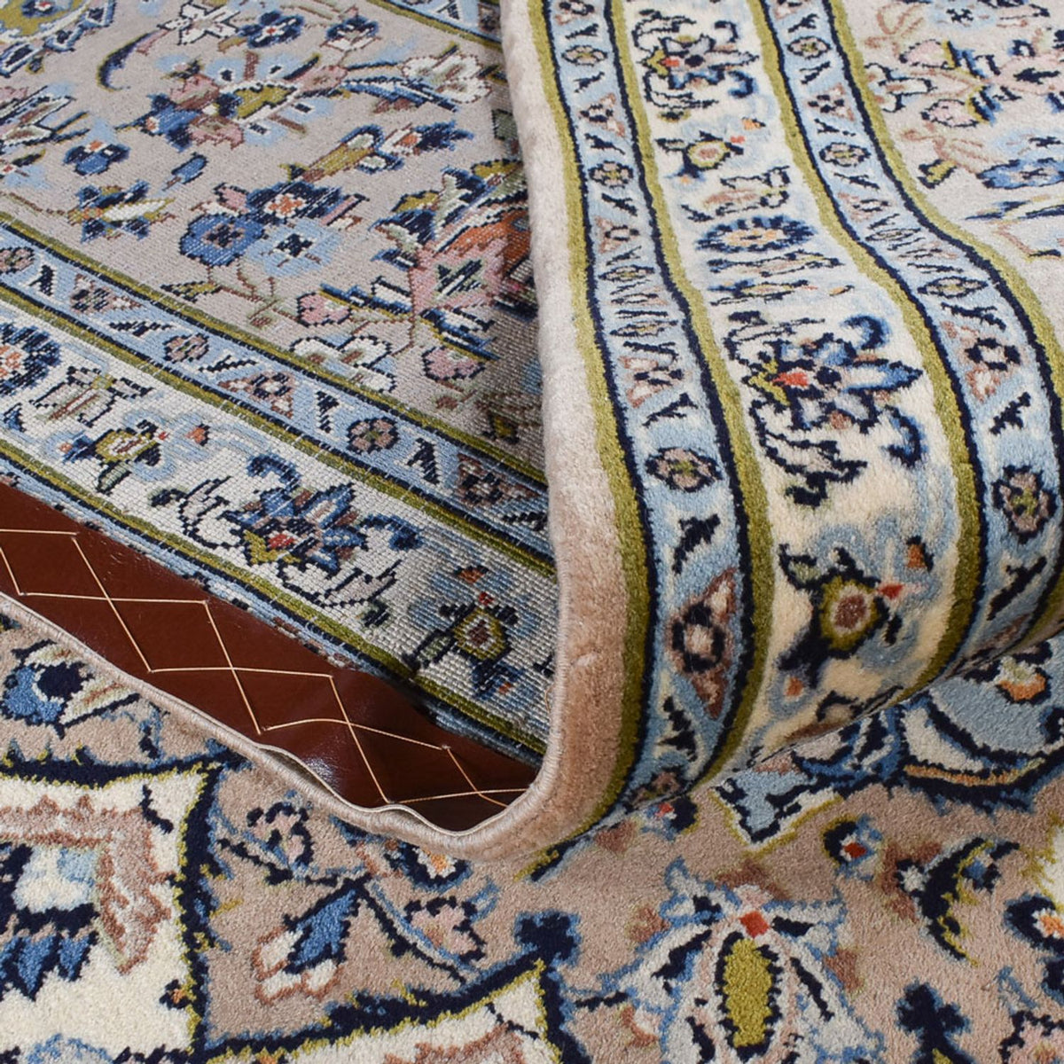 Perser Rug - Keshan - 352 x 257 cm - grey