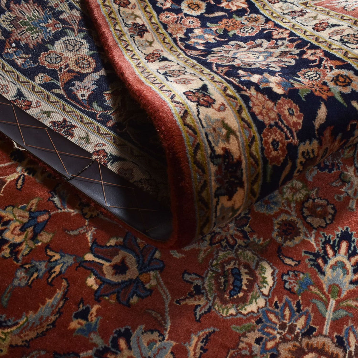 Perser Rug - Nomadic - 296 x 194 cm - dark red