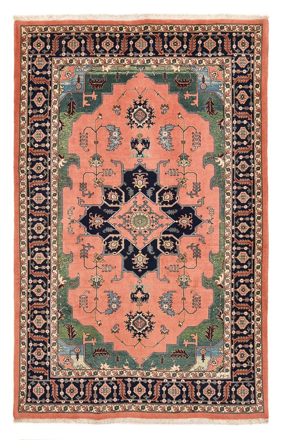 Perser Rug - Nomadic - 307 x 202 cm - light red