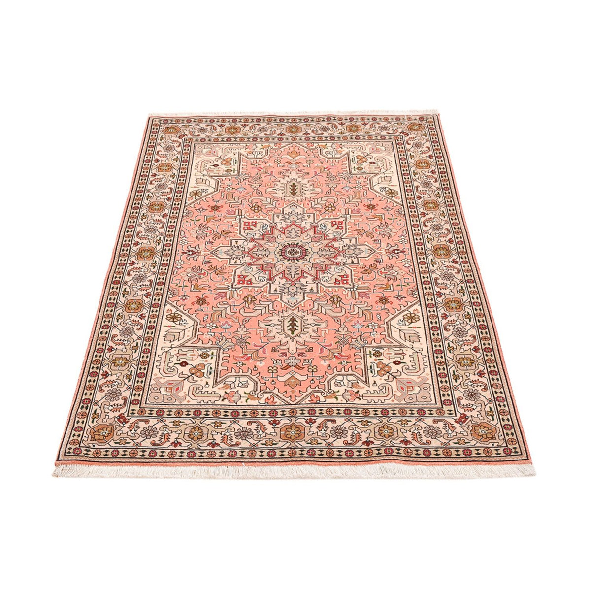 Perser Rug - Tabriz - Royal - 159 x 106 cm - light red