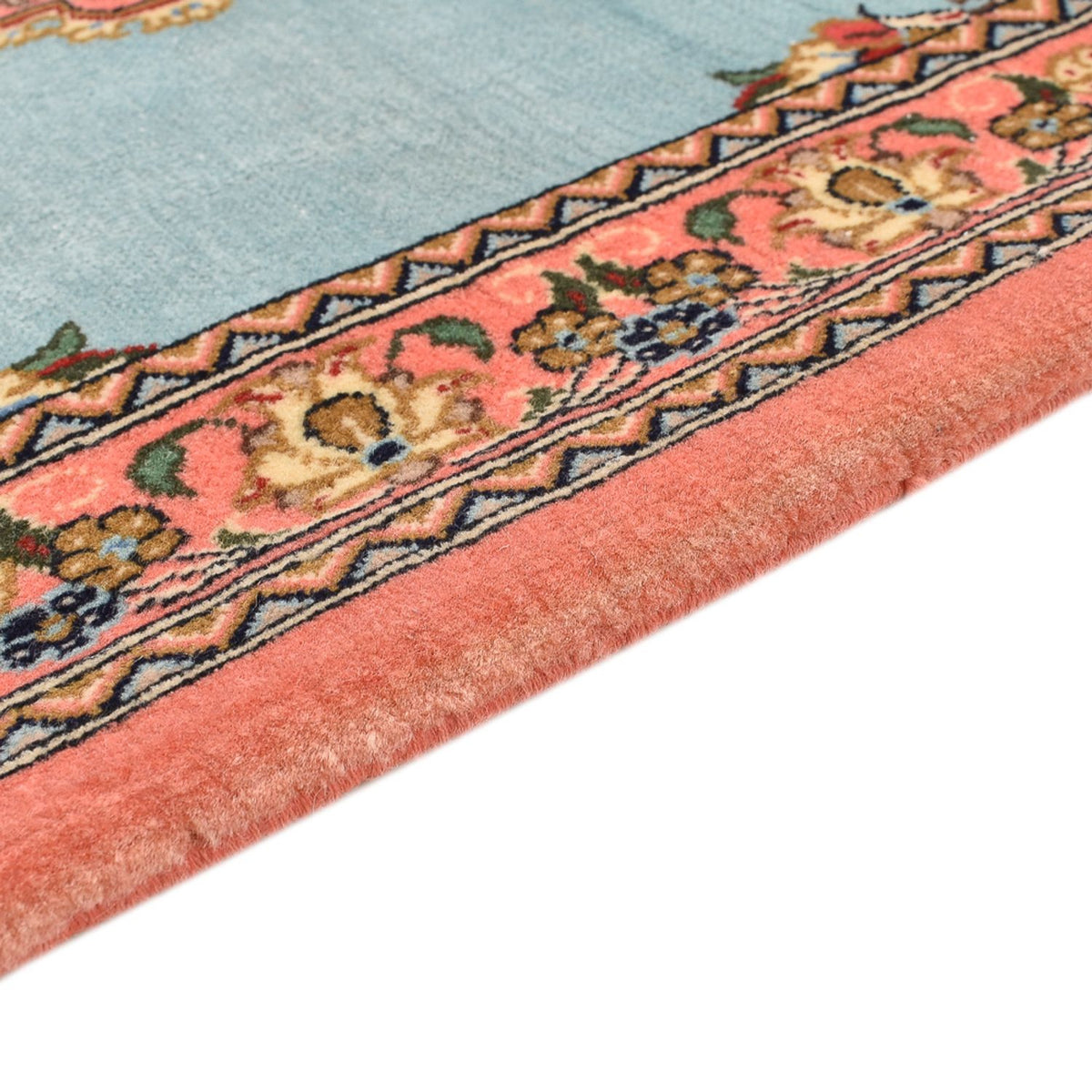 Perser Rug - Ghom - 117 x 80 cm - light blue