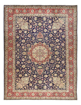 Perser Rug - Tabriz - Royal - 400 x 300 cm - dark blue