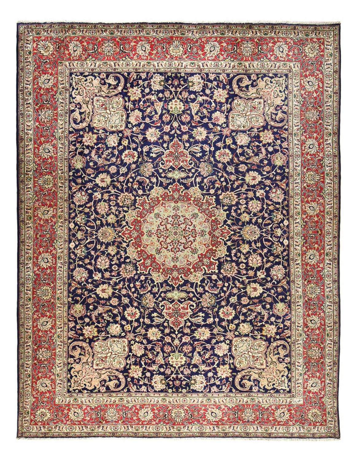 Perser Rug - Tabriz - Royal - 400 x 300 cm - dark blue