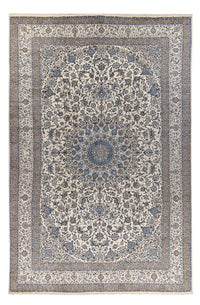 Perser Rug - Nain - Royal - 626 x 400 cm - grey
