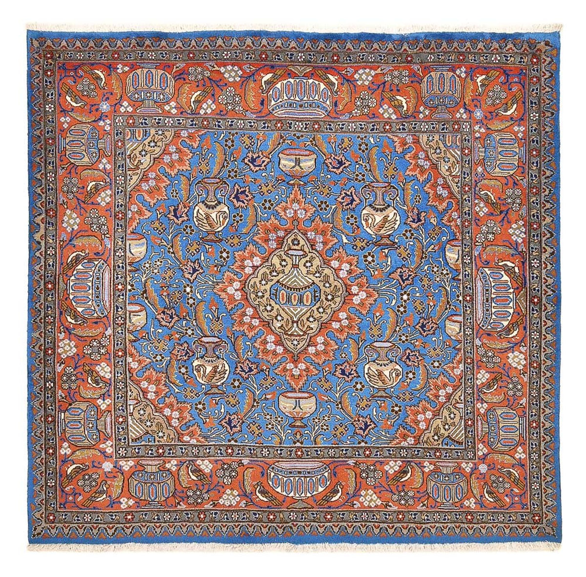 Perser Rug - Classic square  - 198 x 198 cm - blue