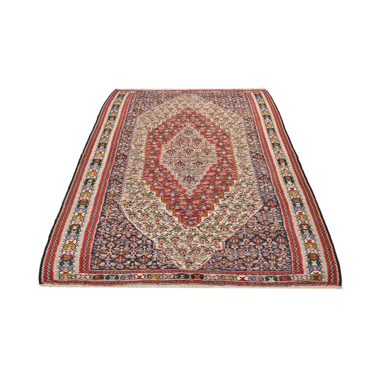 Kelim Rug - Oriental - 232 x 157 cm - brown