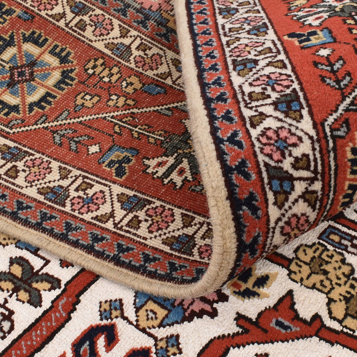 Perser Rug - Nomadic - 244 x 150 cm - light red