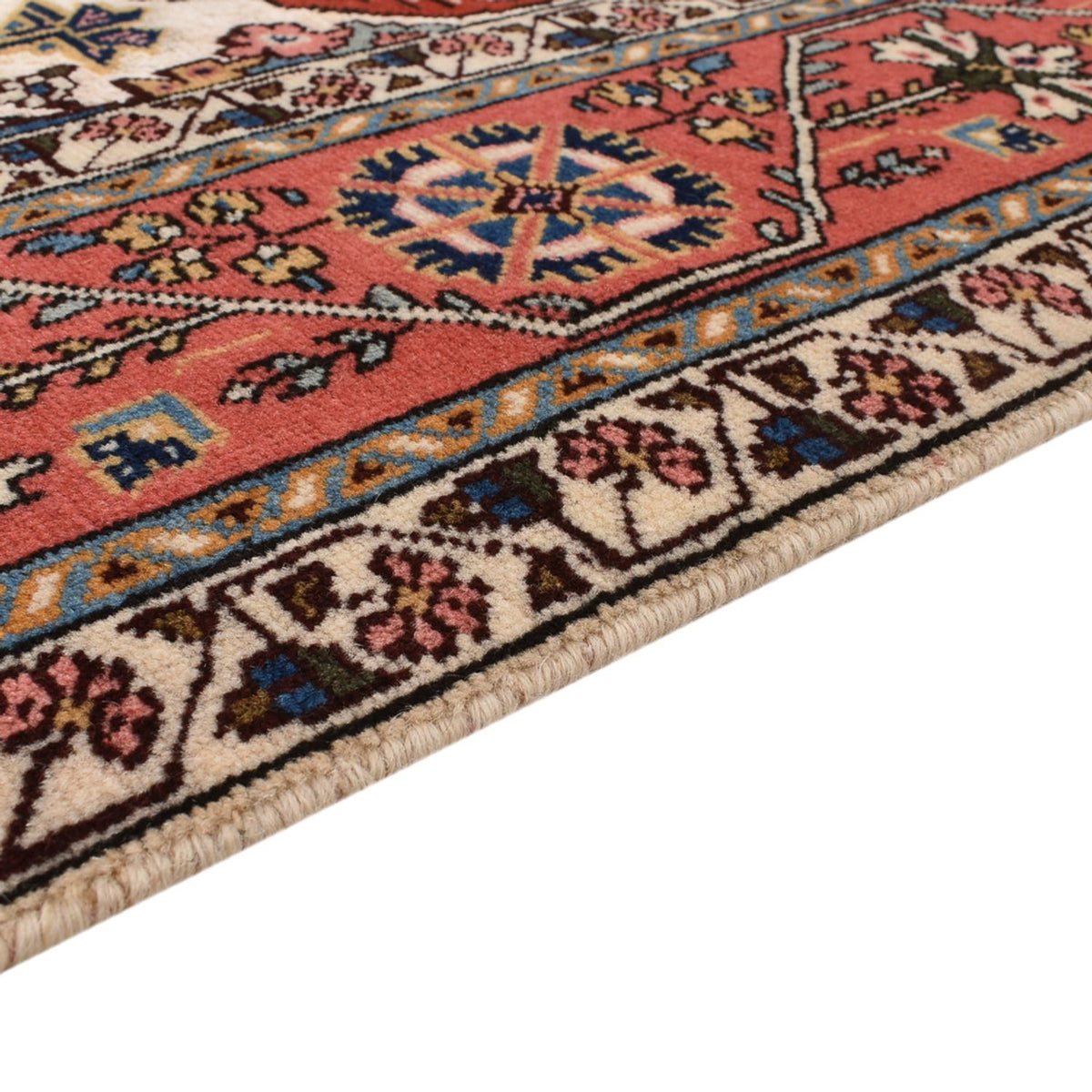 Perser Rug - Nomadic - 230 x 145 cm - light red