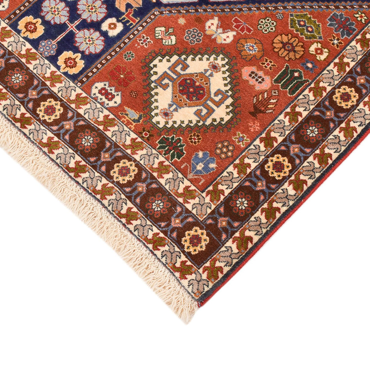 Gabbeh Rug - Kashkuli Perser - 148 x 103 cm - multicolored