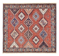 Perser Rug - Nomadic square  - 200 x 188 cm - red