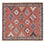 Perser Rug - Nomadic square  - 200 x 188 cm - red