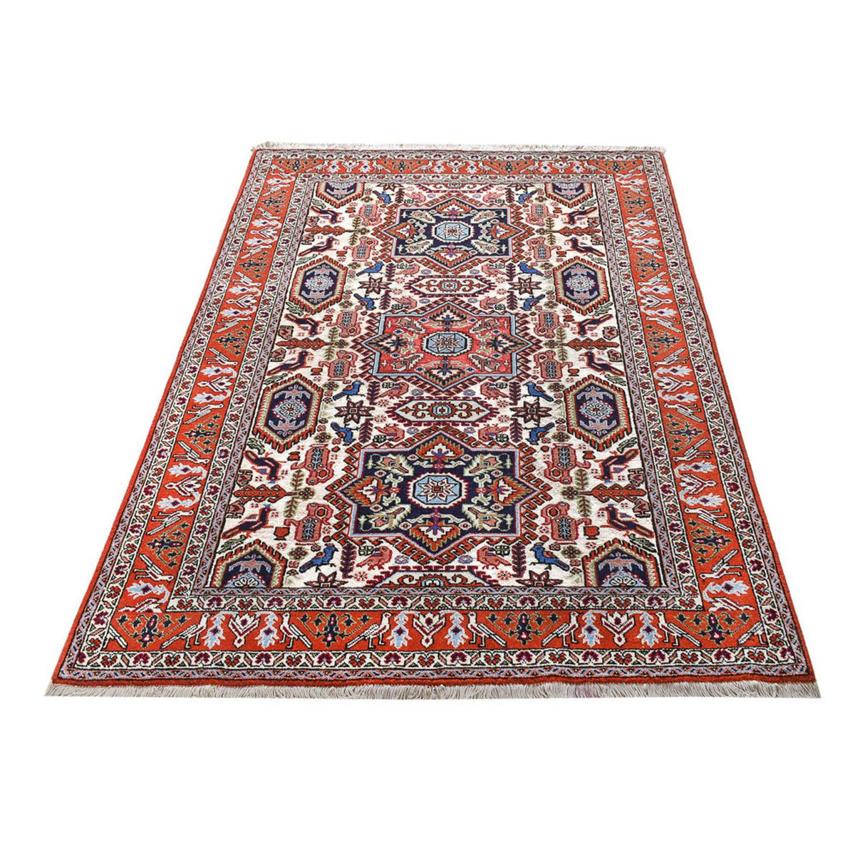 Perser Rug - Nomadic - 200 x 140 cm - multicolored