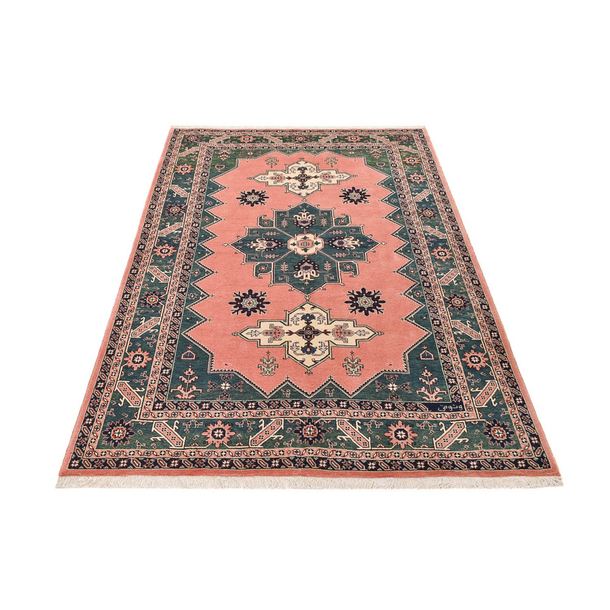 Perser Rug - Nomadic - 248 x 174 cm - light red