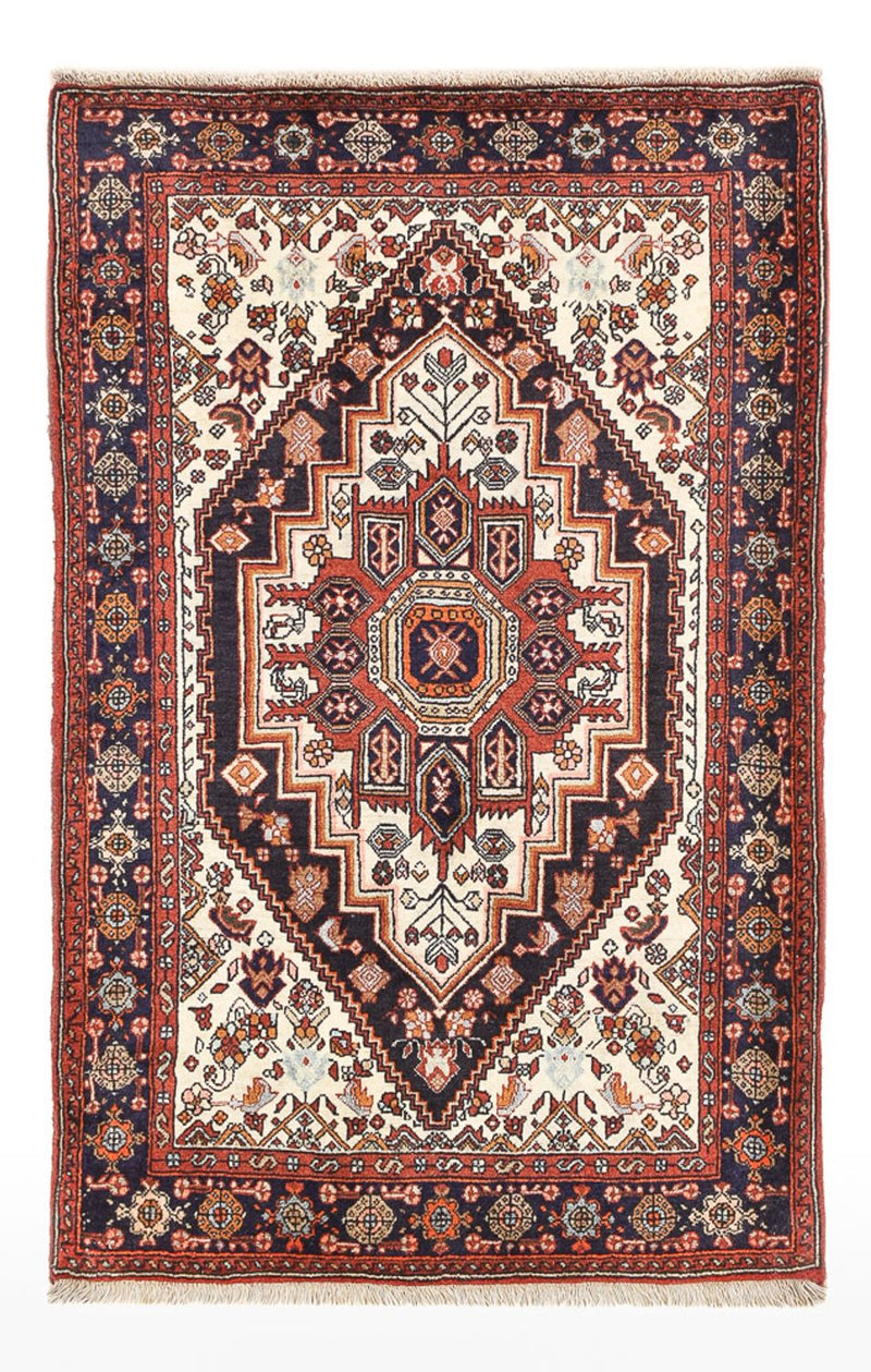 Perser Rug - Nomadic - 124 x 82 cm - terracotta