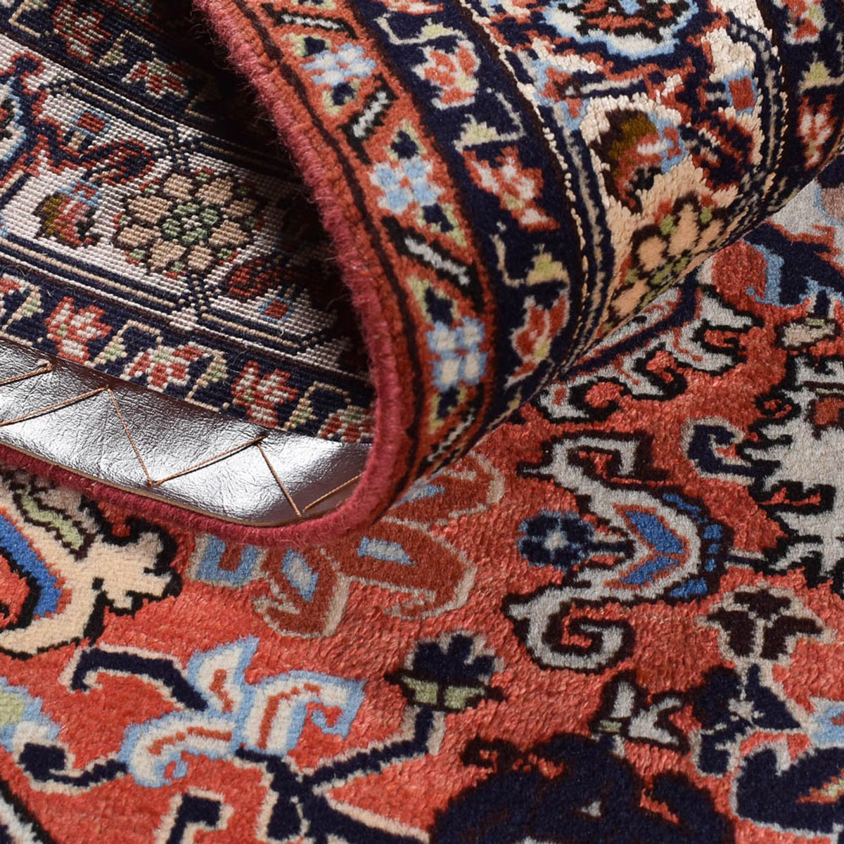 Perser Rug - Nomadic - 198 x 142 cm - salmon