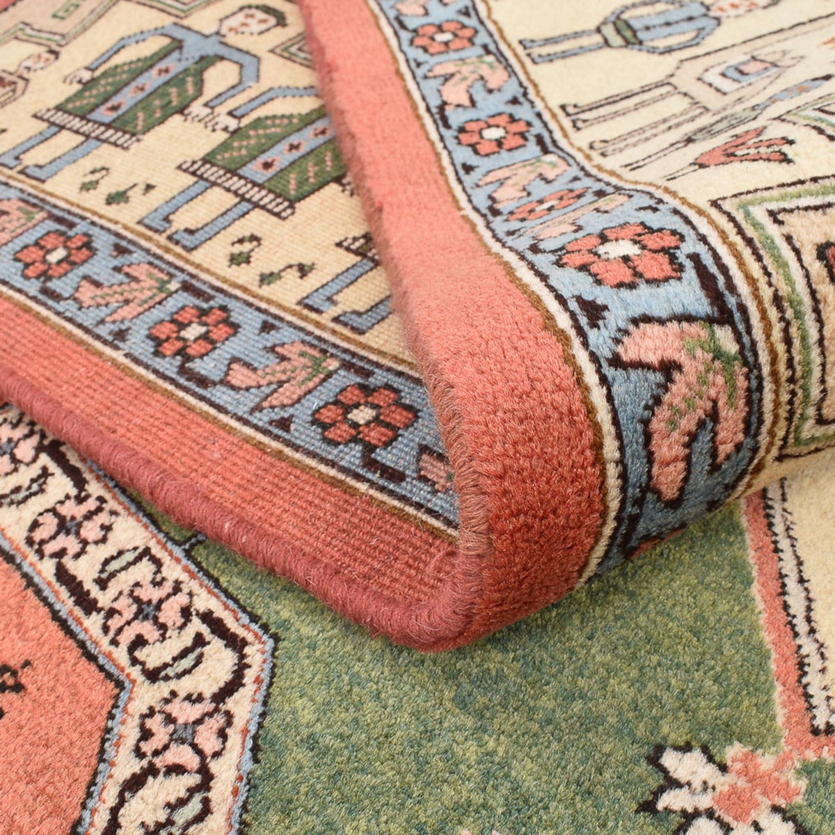 Perser Rug - Nomadic square  - 208 x 198 cm - green