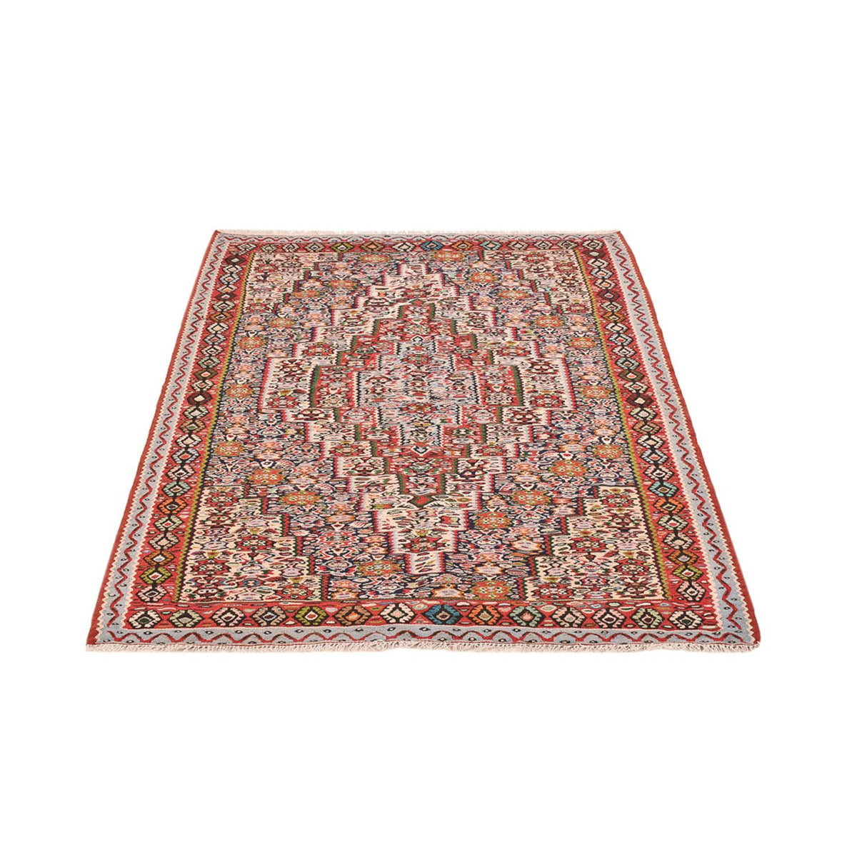 Kelim Rug - Oriental - 150 x 118 cm - terracotta