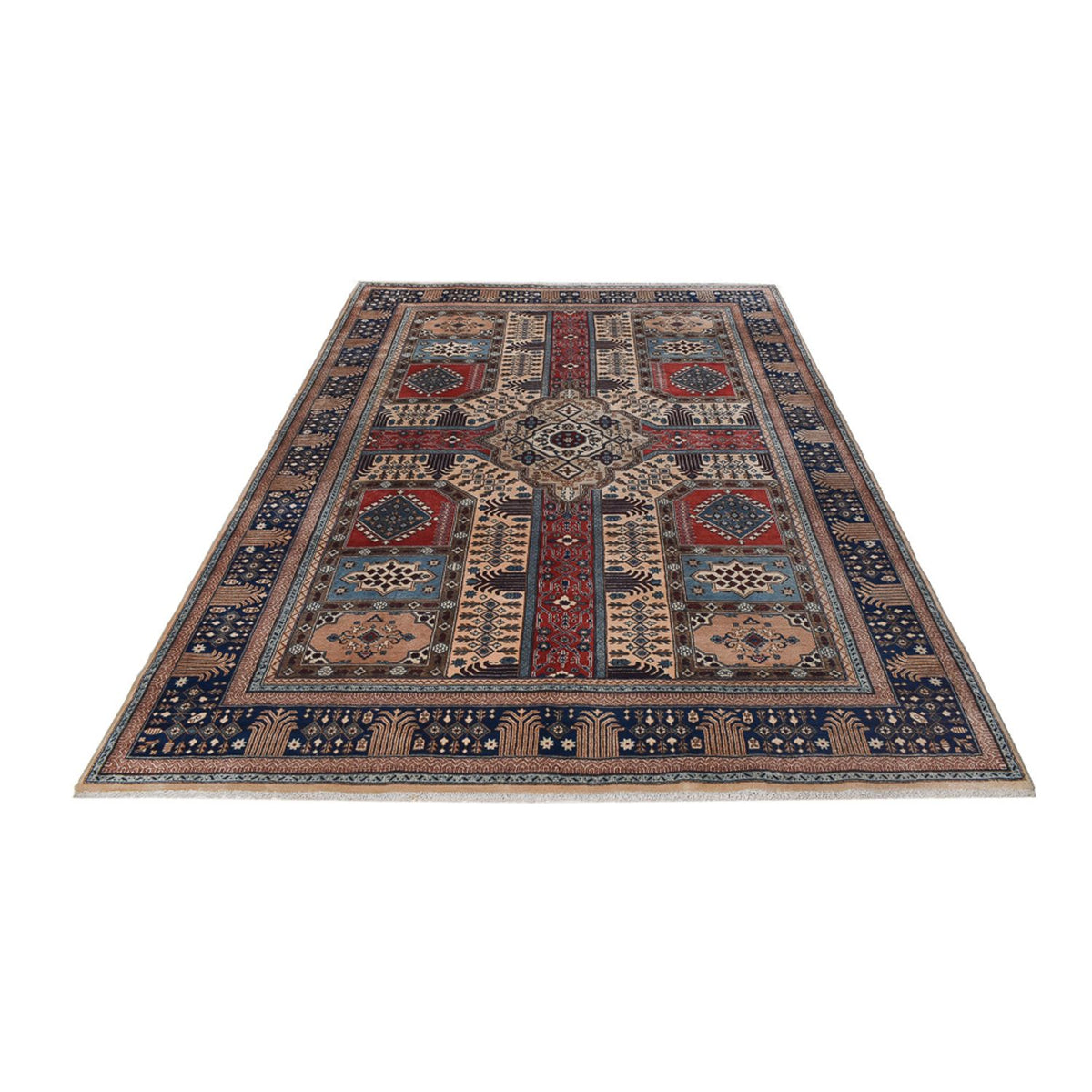 Perser Rug - Nomadic - 290 x 200 cm - dark red