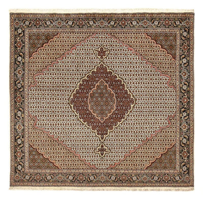 Tabriz - 40 Raj Rug 200x200cm - Persian Rugs
