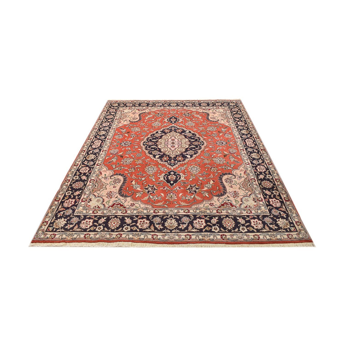 Perser Rug - Tabriz - Royal - 260 x 200 cm - light red