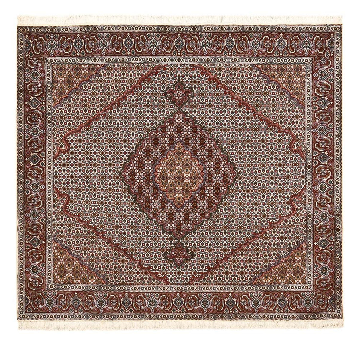 Perser Rug - Bidjar square  - 202 x 198 cm - rust
