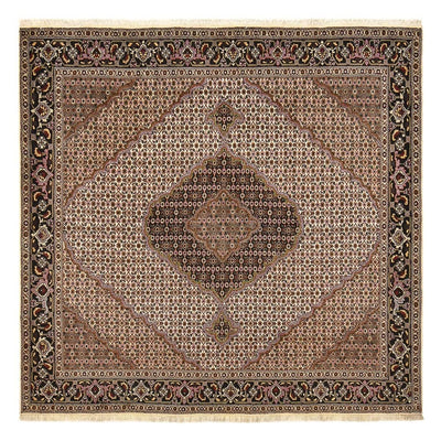 Perser Rug - Tabriz - Royal square  - 204 x 204 cm - brown